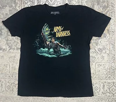 Buy Army Of Darkness Horror Movie T-Shirt Size 2X Black • 39.67£