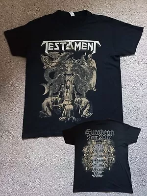 Buy Testament 2017 Tour T-Shirt - Size XL - Heavy Thrash Metal - Exodus Slayer • 12.99£
