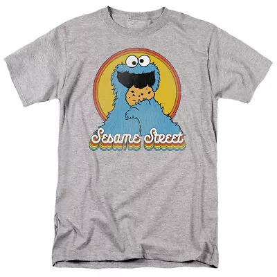 Buy Sesame Street Cookie Monster Layers Adult T-Shirt • 16.80£