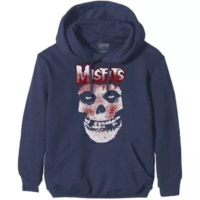 Buy Misfits Unisex Pullover Hoodie: Blood Drip Skull (Large) • 28.57£