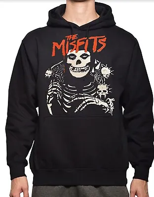 Buy MISFITS HORROR SKELETON PUNK ROCK HOODIES MEN's SIZES (Multiple Variations) • 24.26£