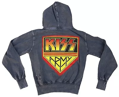 Buy Amplified Kiss Army Design Rock Star Vip Vintage Hoodie Shirt Sweatshirt G.M • 53.48£