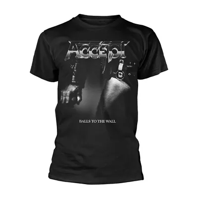 Buy ACCEPT BALLS TO THE WALL T-Shirt Small BLACK • 21.93£