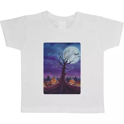 Buy 'Halloween Graveyard Scene' Children's / Kid's Cotton T-Shirts (TS041875) • 5.99£