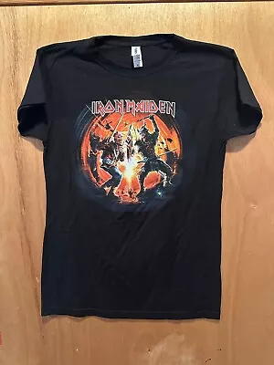 Buy Iron Maiden Legacy Of The Beast World Tour 2022 Battle Shirt Women New X-LARGE • 42.01£