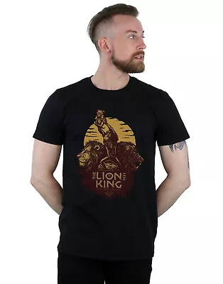 Buy Disney Men's The Lion King Movie Sunrise Collage T-Shirt • 13.99£