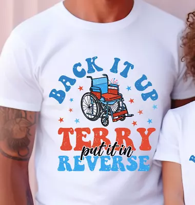 Buy Back It Up Terry Shirt, Put It In Reverse Terry Shirt, Funny 4Th Of July Shirt • 17.17£
