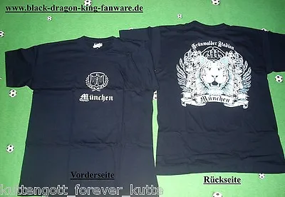 Buy Munich T-Shirt  LION  Ultra Stadium Navy Blue Fan • 15.32£