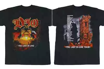 Buy Dio Last In Line Tour VTG 80s T Shirt, Vtg Concert Tour T-Shirt, Heavy Metal Ro • 7.46£