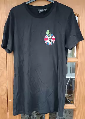 Buy Women's Men's Black Disney Goofy London T Tee Shirt Size Small Primark D • 3.99£