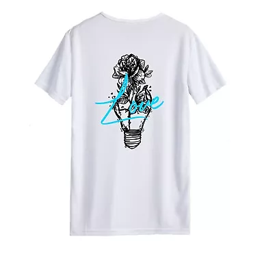 Buy Unisex T-Shirt - Love Petal - Casual Summer Couple Original Y2k Student Beloved • 12.45£