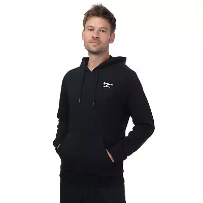 Buy Men's Hoodie Reebok Identity French Terry Pullover In Black • 24.99£