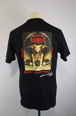 Buy Angel Witch Dancers T Shirt Mens Medium Black Graphic Vintage Bangkok Thailand • 24.95£