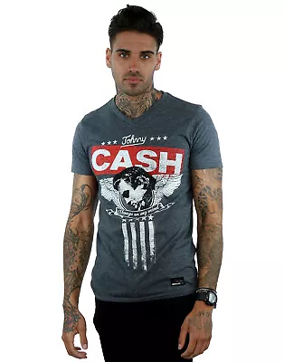 Buy Johnny Cash Men's Always On My Mind V-Neck T-Shirt • 17.98£