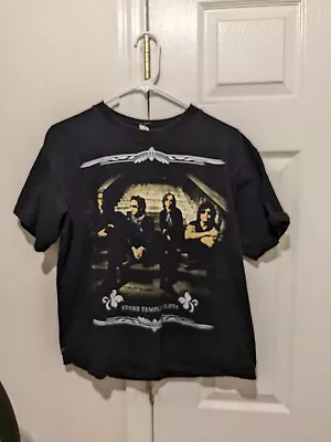 Buy Vintage Stone Temple Pilots STP Black Distressed Rock Tour Promo Band T Shirt M • 18.67£