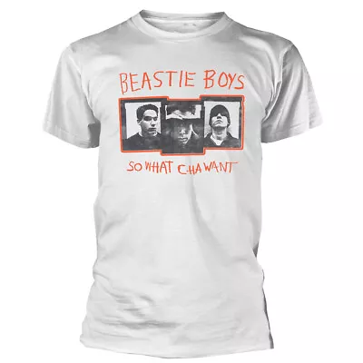 Buy The Beastie Boys So What Cha Want White T-Shirt NEW OFFICIAL • 15.49£