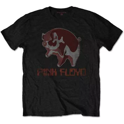 Buy Pink Floyd T Shirt Animals Ethnic Pig Band Logo Official Mens Black XL • 16.56£