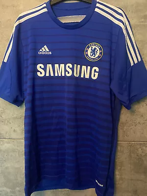 Buy Chelsea FC 2014 Home Shirt Adidas Size Medium/large • 2.99£