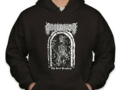 Buy Dissection Hoodie Black Metal • 28£