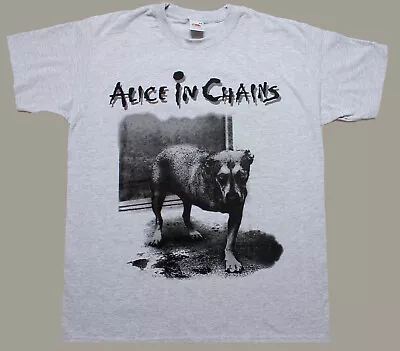 Buy Alice In Chains Dog Grunge Bone New Gray T-shirt 3 4 5xl • 20.40£