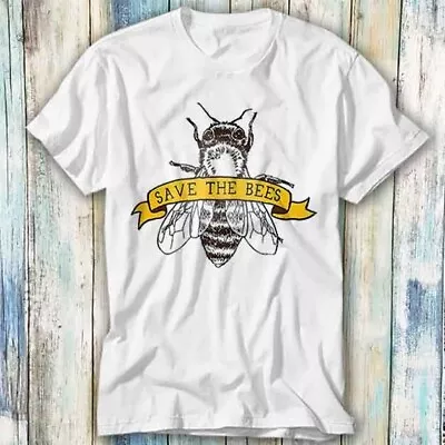 Buy Save The Bees Pet Animal Nature Guardians T Shirt Meme Gift Top Tee Unisex 873 • 6.35£