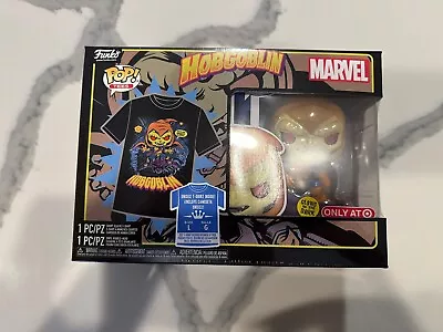 Buy Funko POP! And Tee Marvel Hobgoblin Glows In The Dark With Size LG  T-Shirt NEW  • 13.99£