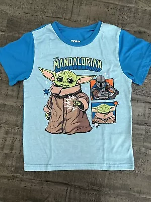 Buy Kids Boys Star Wars The Mandalorian Baby Yoda Grogu Pajamas PJs Size 7 • 4.66£