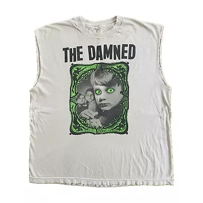 Buy 90’s The Damned Vintage Sleeveless T-Shirt Size XL Punk Goth Sex Pistols Cramps • 79.99£