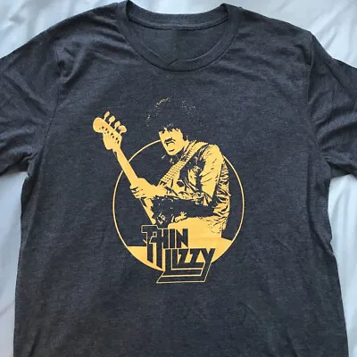 Buy Vintage Phil Lynott Thin Lizzy Men T-shirt Black Unisex All Sizes S-4XL JJ1329 • 20.39£