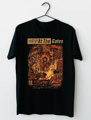 Buy Vintage At The Gates Swedish Death Band Slaughter Of The Soul Black Shirt MM1205 • 25.20£