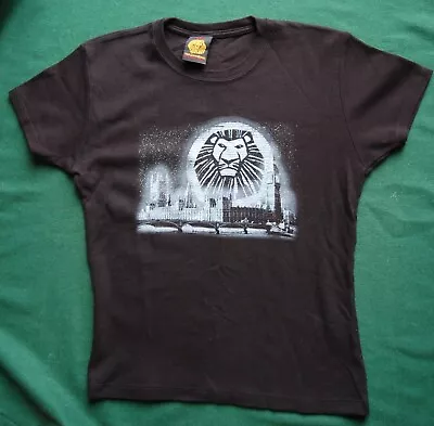 Buy The Lion King Musical Theatre London UK T-Shirt-Disney-West End Theatre-Size L? • 12.95£