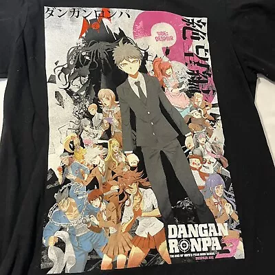 Buy Danganronpa Men's T-shirt Large The End Of Hope's Peak H.S. Despair Arc 3 • 8.65£