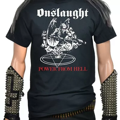 Buy ONSLAUGHT Power From Hell T-Shirt • 29.83£