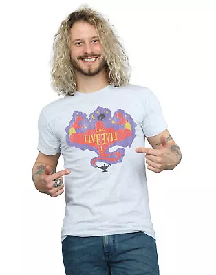 Buy Disney Men's The Descendants Genie Long Live T-Shirt • 13.99£
