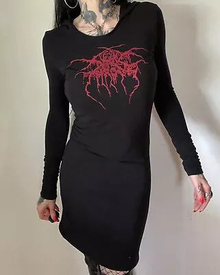 Buy Darkthrone Mini Dress Heavy Metal Shirt Black Hoodie Mayhem Emperor Gorgoroth • 7.77£