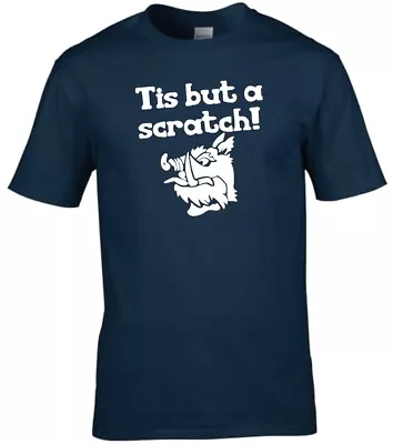 Buy Tis But A Scratch, Monty Python Film Quote Premium Cotton Ring-spun T-shirt • 14.99£