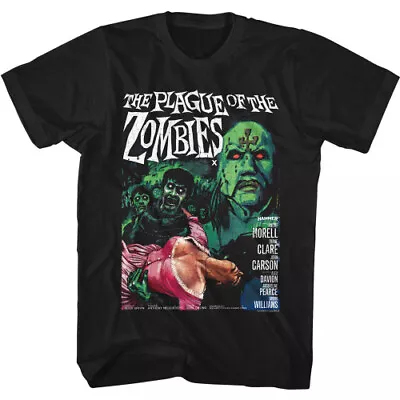 Buy Hammer Horror Plague Of The Zombies Black Adult T-Shirt • 21.44£