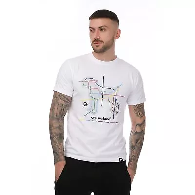 Buy Men's T-Shirt One True Saxon Station Short Sleeve In White • 17.99£