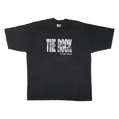 Buy PRO PLAYER The Rock Alcatraz Island Mens T-Shirt Black XL • 6.99£