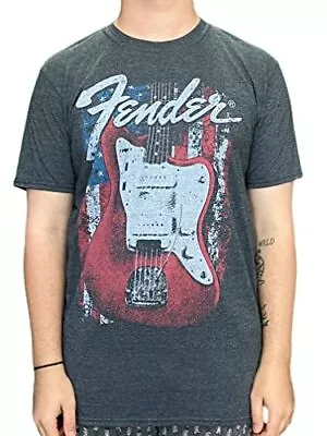 Buy FENDER - DISTRESSED GUIT - Size XL - New T Shirt - N72z • 17.15£