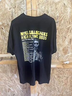 Buy Noel Gallagher High Flying Birds 2023 Uk Tour Tshirt Large • 18£