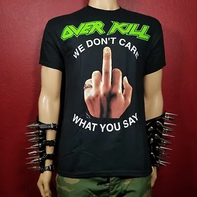 Buy Over Kill We Don't Care   Officially Licensed  T-Shirt • 21£