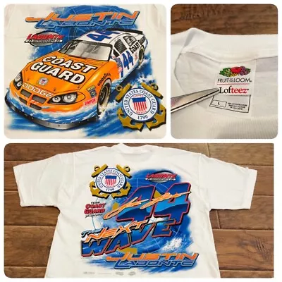 Buy NWOT NOS 2006 Terry Labonte Texas Speedway #44 Kellogg’s NASCAR Racing T Shirt L • 37.33£