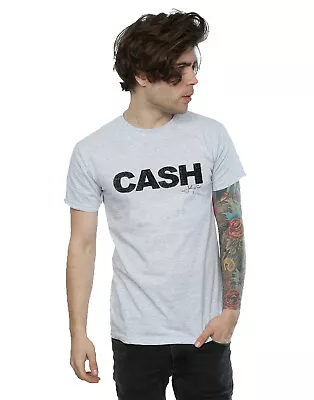 Buy Johnny Cash Men's Sketch Block T-Shirt • 15.99£