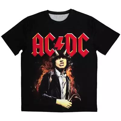 Buy AC/DC - T-Shirts - Large - Short Sleeves - Angus Highway To Hell - N500z • 16.55£