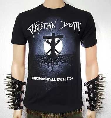 Buy CHRISTIAN DEATH (the Root Of All Evilution) Official Band T-Shirt  • 19.32£