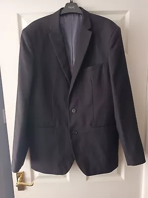 Buy Black  Smart Jacket/ Blazer/ Suit Jacket Size 42L • 7.50£