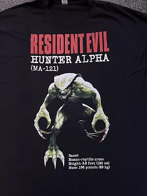 Buy Resident Evil - Hunter - T Shirt - Various Sizes Survival Horror PlayStation PS1 • 20£