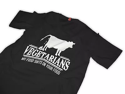 Buy Meat Eaters Tshirt Vegetarians T-Shirt Funny  • 13.99£