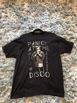 Buy Panic At The Disco Tour T-shirt, Size L • 10£